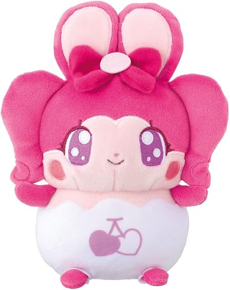 Amazon キラキラハッピー ひらけ ここたま もちもちここたま リボン ぬいぐるみ おもちゃ