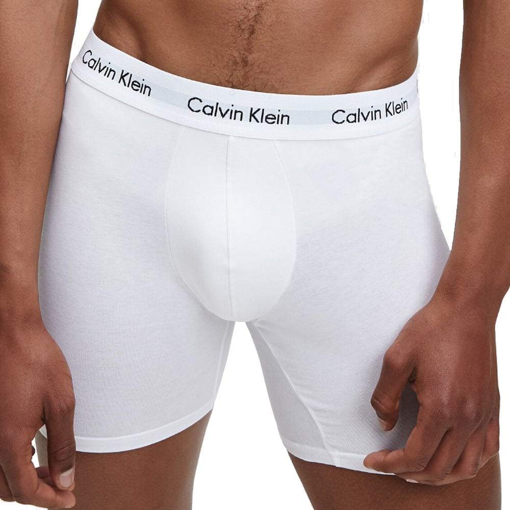 Calvin Klein Herren 3p Low Rise Trunk Boxershorts, (Schwarz/Grey/White) (3-er pack) Gr.M 4