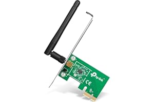 TP-LINK TL-WN781ND Wireless N150 PCI Express Adapter, 2.4GHz 150Mbps, Include Low-Profile Bracket