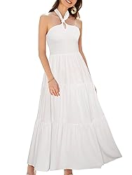Casual Summer Dresses for Women 2024 Halter