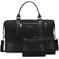 Oeihuivt Weekender Bags For Women With Shoe Compartment Large Capacity Travel Overnight Bags Perfect For Travel/Gift (2Pcs Set)