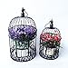 PET SHOW 7″ Cute Small Mini Round Birdcages Metal Wall Hanging Bird Cage Wedding Gift Card Holder Party Decoration Black Pack of 1thumb 2