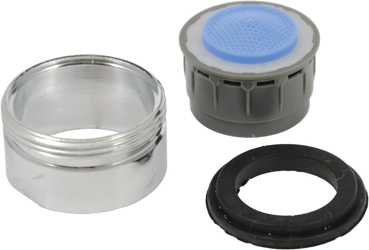 Replacement Chrome Tap Aerator With Washer Faucet Nozzle M24 24mm