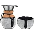 [2 Pack] Impresa Insulated Pour Over Coffee Cozy for Bodum 6 Cup Coffee Maker - Insulation and Protection Sleeve for Coffee Carafe Glass - Pour Over Carafe Accessory for Drip Coffee Maker