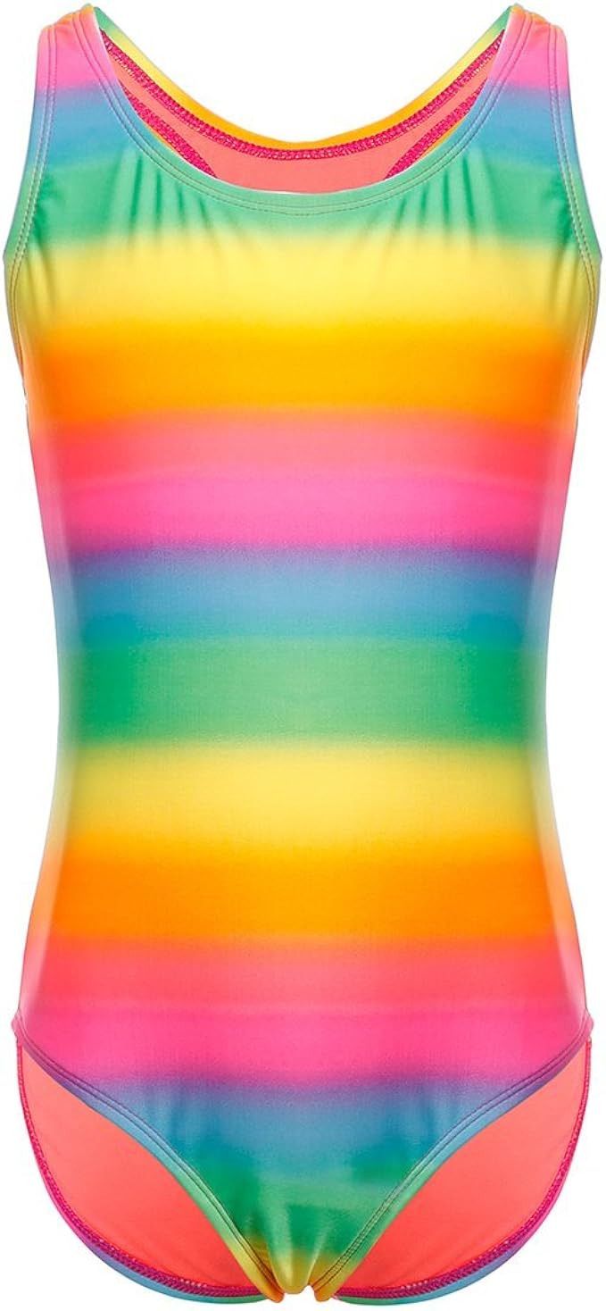 multicolor one piece swimsuit