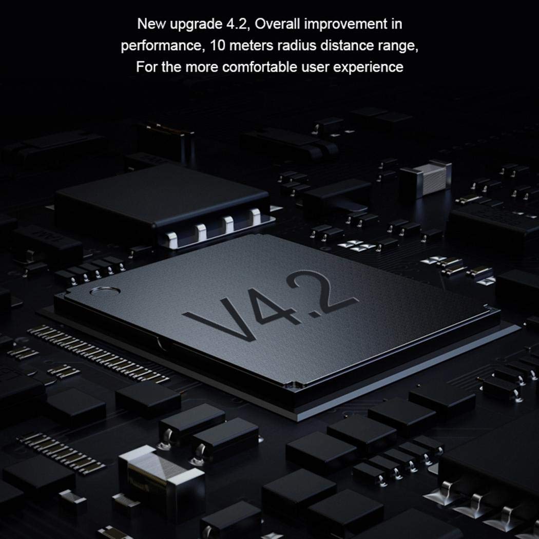 Haonike Bluetooth-Kopfhörer für drahtlose Musik-Ohrhörer mit Ladegerät Kopfhörer