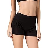 MOROUTLINE Women's Silk Panties Organic Moisture Wicking Boyshorts Underwear Soft Breathable Boxer Briefs