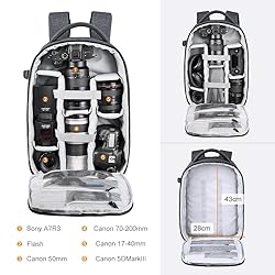 K&F Concept Camera Backpack Professional DSLR