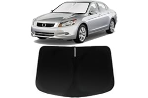 PAIMOHO Windshield Sun Shade for Honda Accord 2008-2012, Car Front Window Sunshade with 240T Sun Visor Protector Blocks UV Rays Heat Sun Shield Accessories