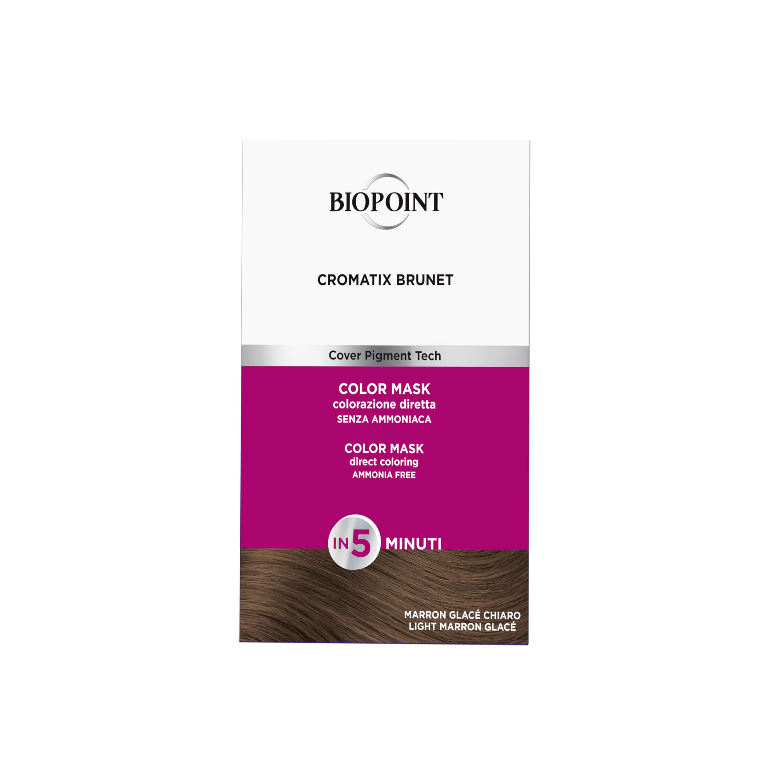 trattamento colorante cromatix maschera trattamento colore in 5 minuti 30 ml maron glace' chiaro