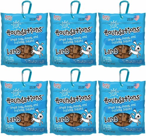 Loving Pets Houndations Dog Training Treats Lamb 24oz (6 x 4oz)