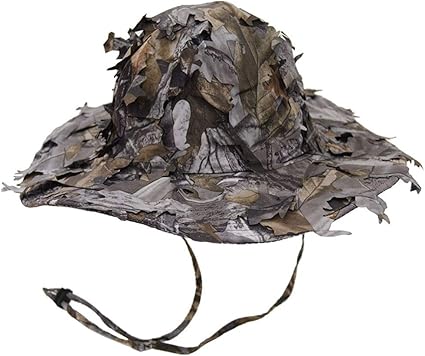 gray camo bucket hat