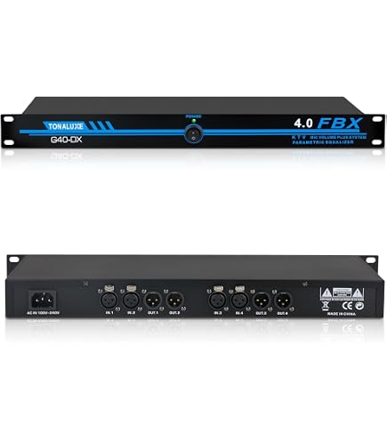Amazon.com: Behringer FEEDBACK DESTROYER FBQ1000 Automatic and