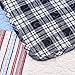 Cozy Line Plaid Quilt Sets Patchwork Bedspread Cotton Kid Bedding for Boys, Fire Truck Theme (Queen, 1 Quilt, 2 Shams)