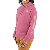 Carhartt Women's Relaxed Fit Midweight Logo Sleeve Graphic Sweatshirt