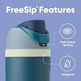 Owala FreeSip Insulated Stainless Steel Bottle 710ml Denim view 3
