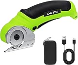 Cordless Electric Fabric Scissors, Power Rotary