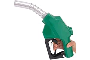 LIYYOO 1-3/16"Automatic Fuel Nozzle,Car Fuel Filling Nozzle,Auto Shut-Off Fuel Nozzle, High Flow Automatic Fuel Nozzle, Suitable for Filling Diesel,Kerosene and Various Gasoline(inlet 1”NPT,32GPM)