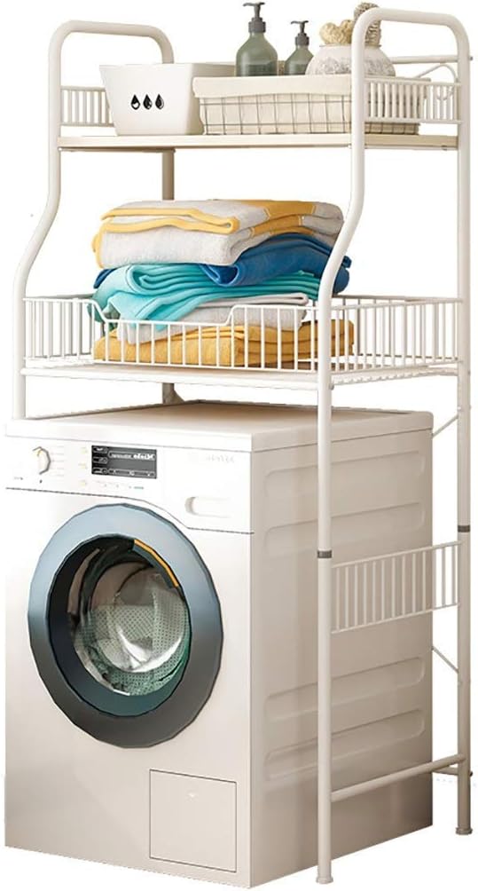 Washing machine shelf Multipurpose washing machine shelf, carbon steel