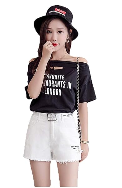 pantaloncini neri vita alta