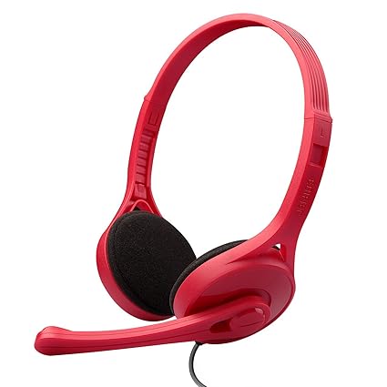 Fone de Ouvido Headset Com Controle Vermelho Edifier K550