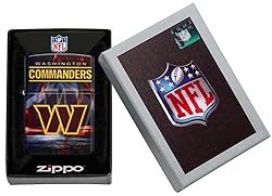 Zippo NFL Washington Commanders 540 Matte Pocket