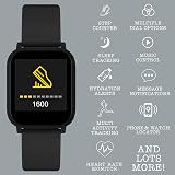 Tikkers Teen Series 10 Black Smartwatch and Earbuds Set TKS10-0002-SETARG view 3