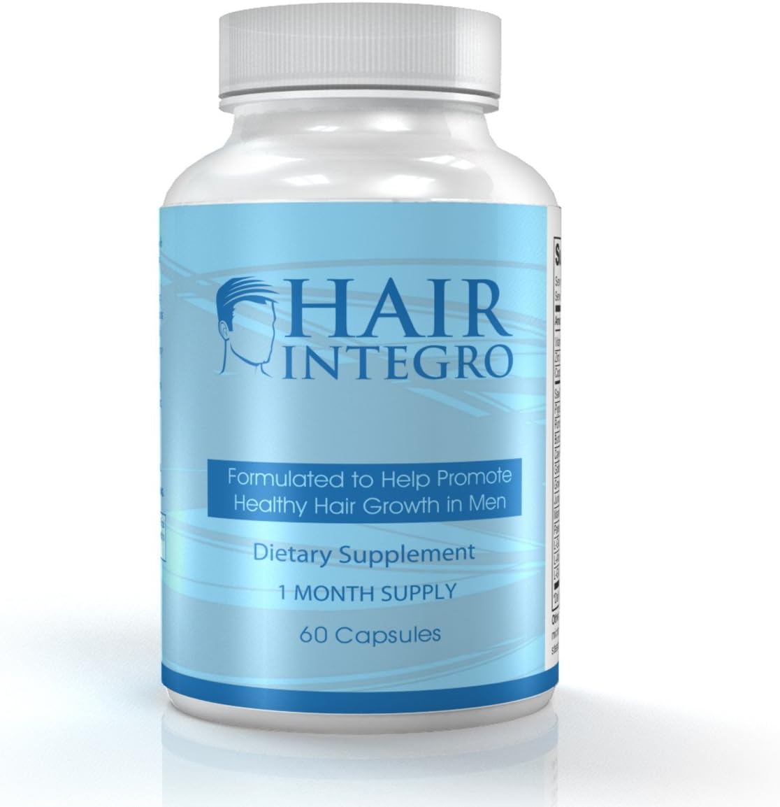 Hair Integro Hair Support for Men - Original Formulation, 60 Tablets (1 Month Supply)