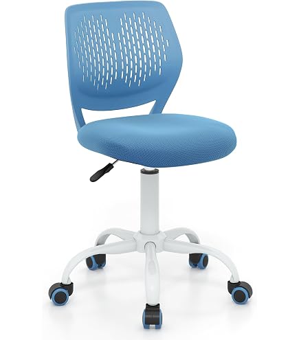 Amazon.com: Giantex Modern Kids Desk Chair, Armless Study Chair