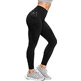 Green Drop Infused High Waist Leggings for Women, Ultra Soft Stretchy Workout Tights for Yoga, Running and Casual Wear