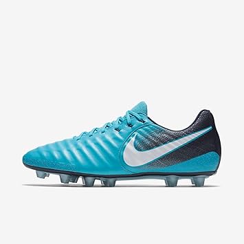 Amazon Co Jp Nike ナイキ サッカースパイクシューズ ティエンポ レジェンド 7 Hg E ハードグラウンド 7754 414ガンマブルー 24 0 スポーツ アウトドア