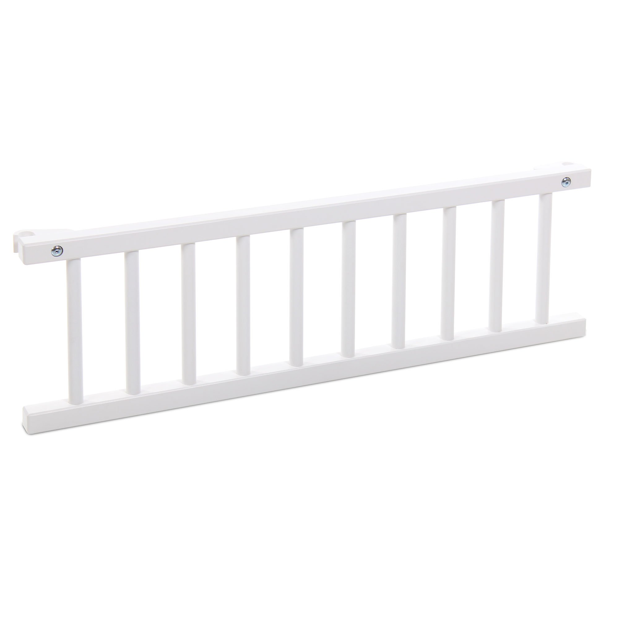 Babybay Guardrail for bedside sleeper Cot, White Varnished