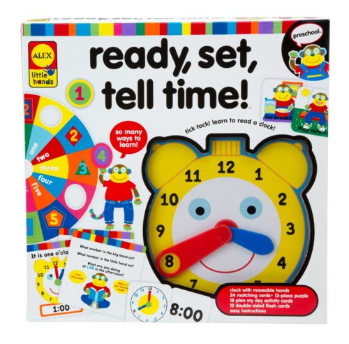 ALEX Toys Little Hands Ready Set Tell Time