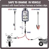 OptiMate 1 Duo 12V Battery Charger Maintainer LiFePO4 Lead Acid view 4