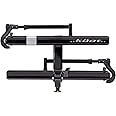 KUAT Sherpa 2.0 Durable Lightweight Aluminum Compact 2 Bike Transporting Hitch Rack with Cable Lock & Foldable Tire Cradles | Capacity - 40 Lbs per Tray