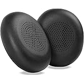 Replacement Earpads for Jabra Evolve2 65 (65MS 65UC USB)/Evolve2 40 (40UC 40MS USB)/Elite 45h On-Ear Wireless Headset, Headphone Ear Pads Cushions with Softer Protein Leather