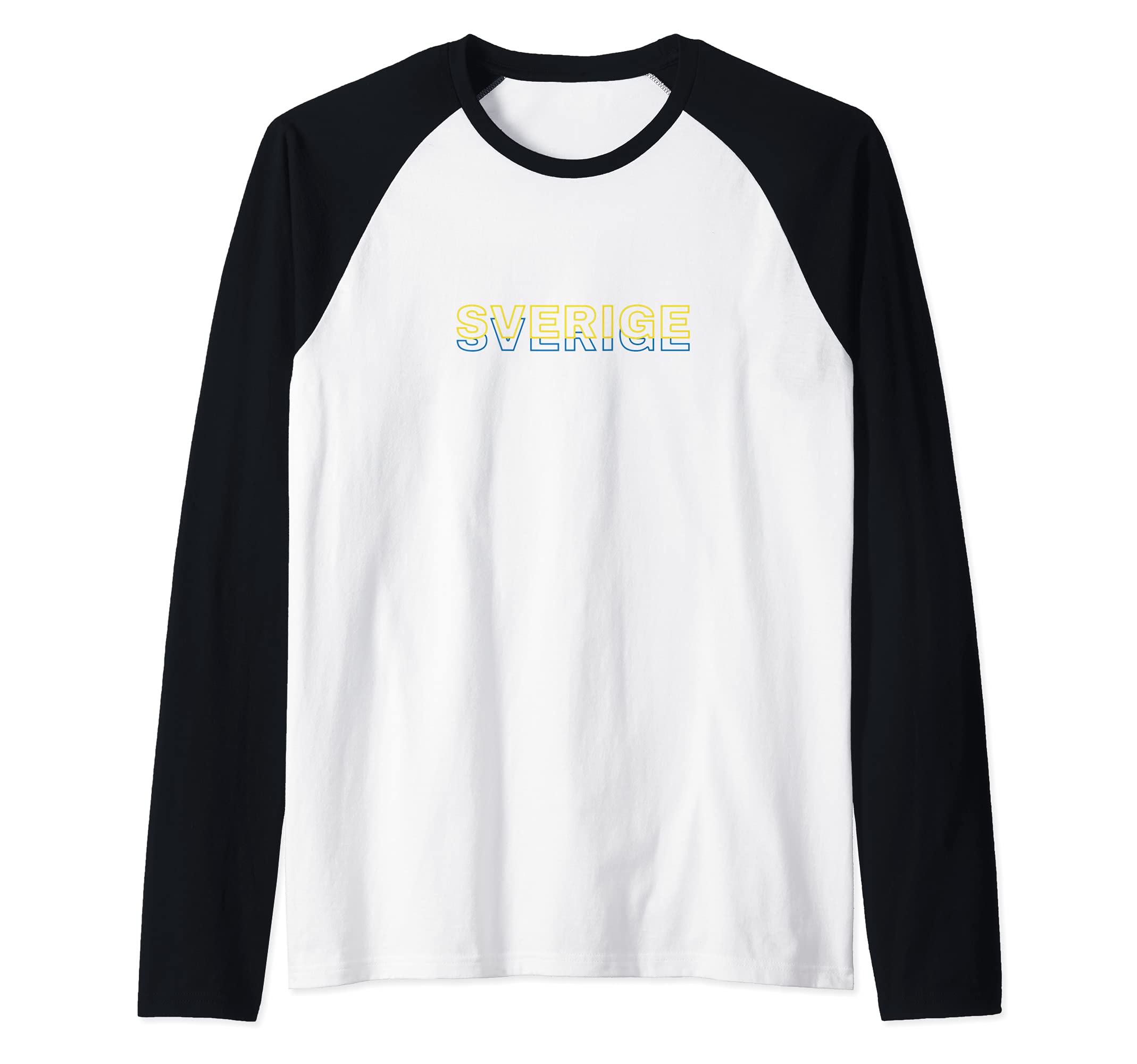 Flag Sweden Raglan Baseball Tee