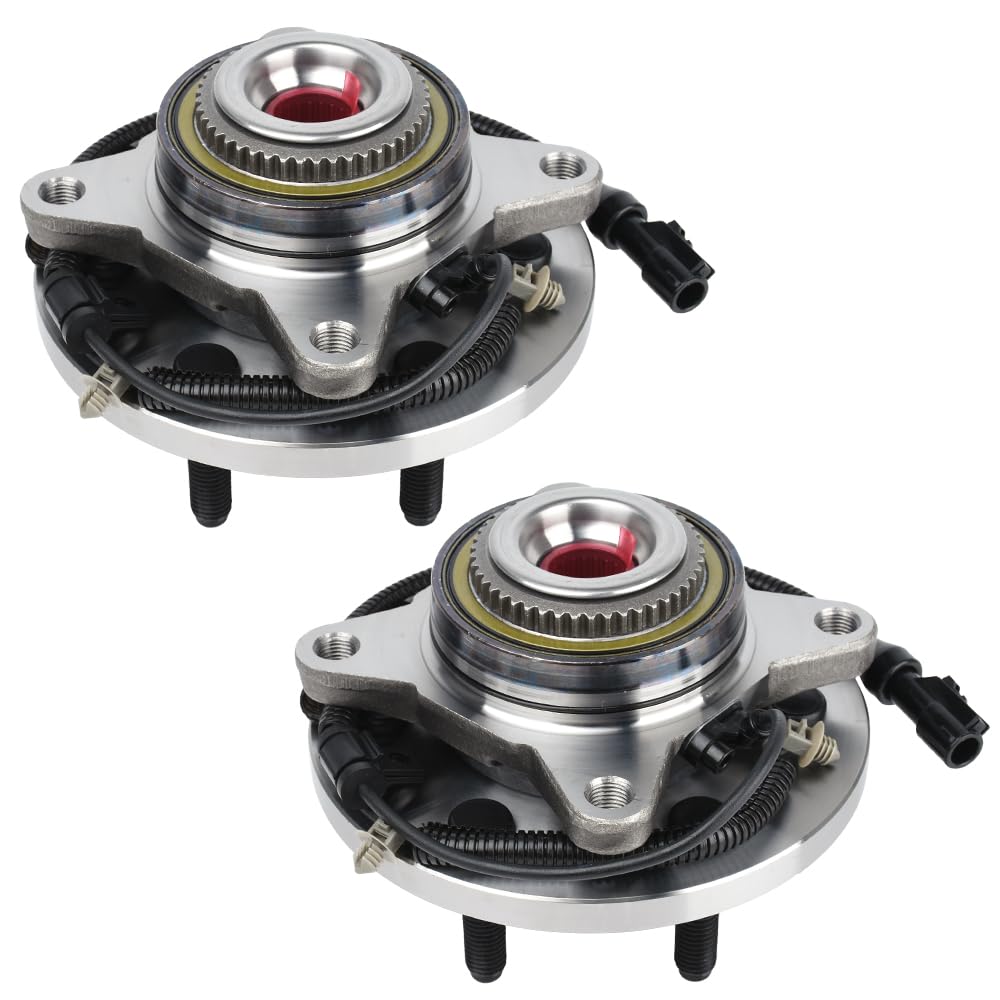 Photo 1 of *** SIMILAR IMAGE UNKNOWN MODEL VERY USED 2 PACK ***Autoround Pair 4WD Front Wheel Hub and Bearing Assembly 515119 Compatible with Ford F-150 2009 2010 6 Lug w/ABS
