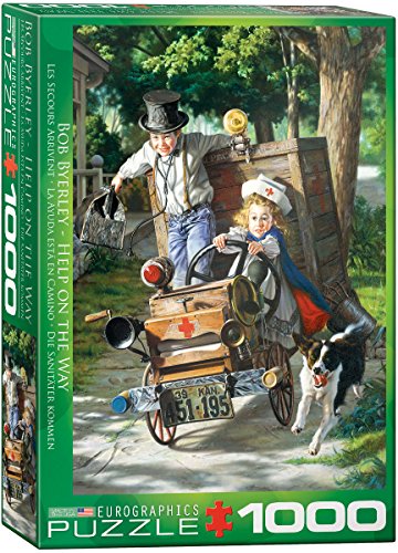 EuroGraphics Help on The Way by Bob Byerley Jigsaw Puzzle (1000-Piece)