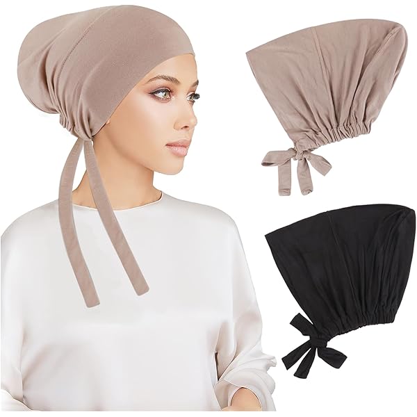 Amazon.com: PHOGARY 4 Pcs Women Hijab Undercap, Islamic Muslim