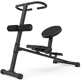 Leikefitness Stretch Machine,Full Body Stretching Equipment for Flexibility | Ab Workout, Adjustable Resistance, Steel Frame, Padded Seat, Full Body Stretch