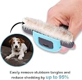 DDSHUN Deshedding Tool for Dogs Cats and Horses - Detachable Dematting Comb view 4
