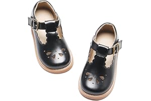 Felix & Flora Toddler Little Girl Mary Jane Dress Shoes - Ballet Flats for Girl Party School Shoes