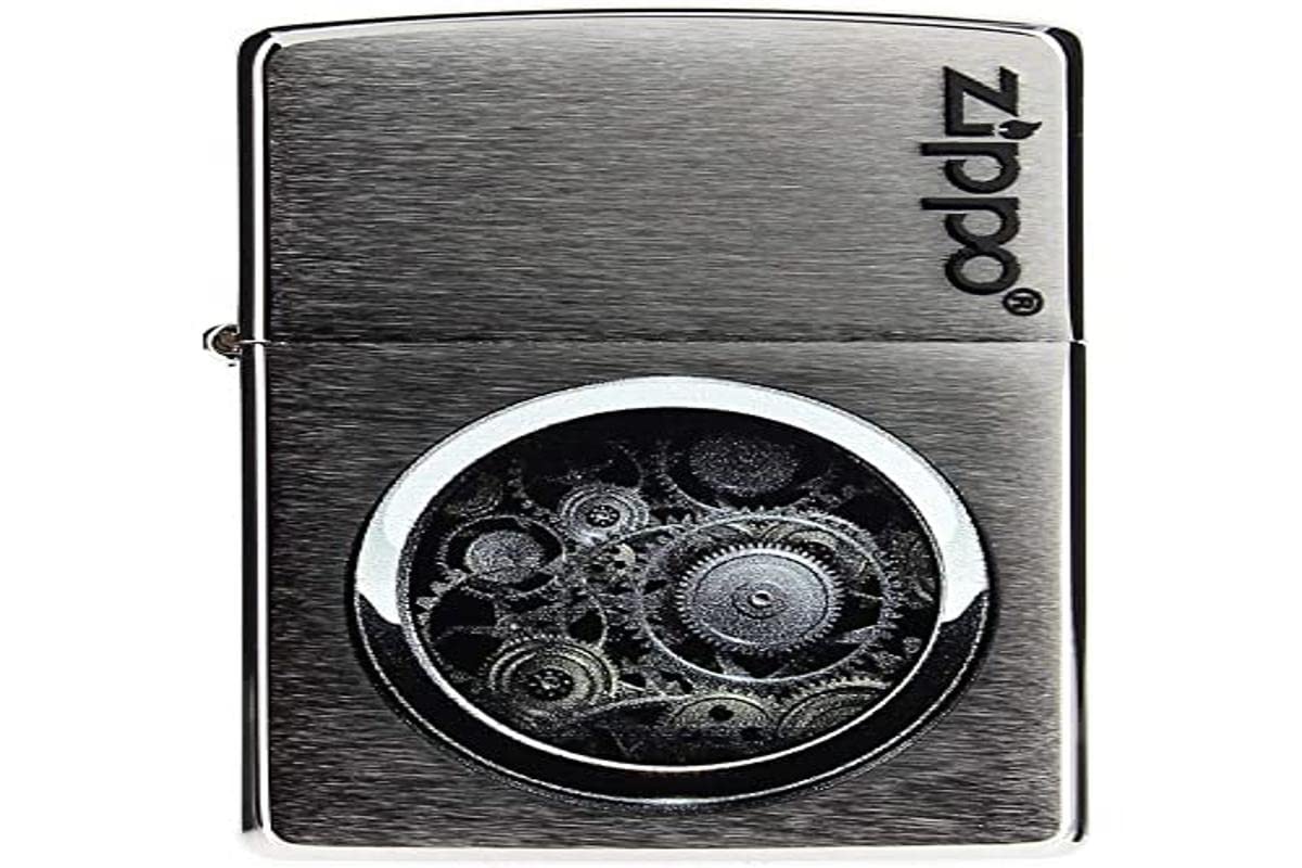 Zippo 60001895 Lighter, Brushed Chrome, Normal