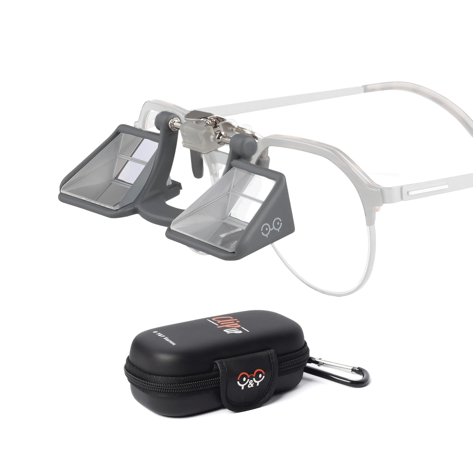 YYVERTICAL Climbing Safety Glasses Ideal for Glasses Wearers, Enlarged Prisms, No More Neck Pain