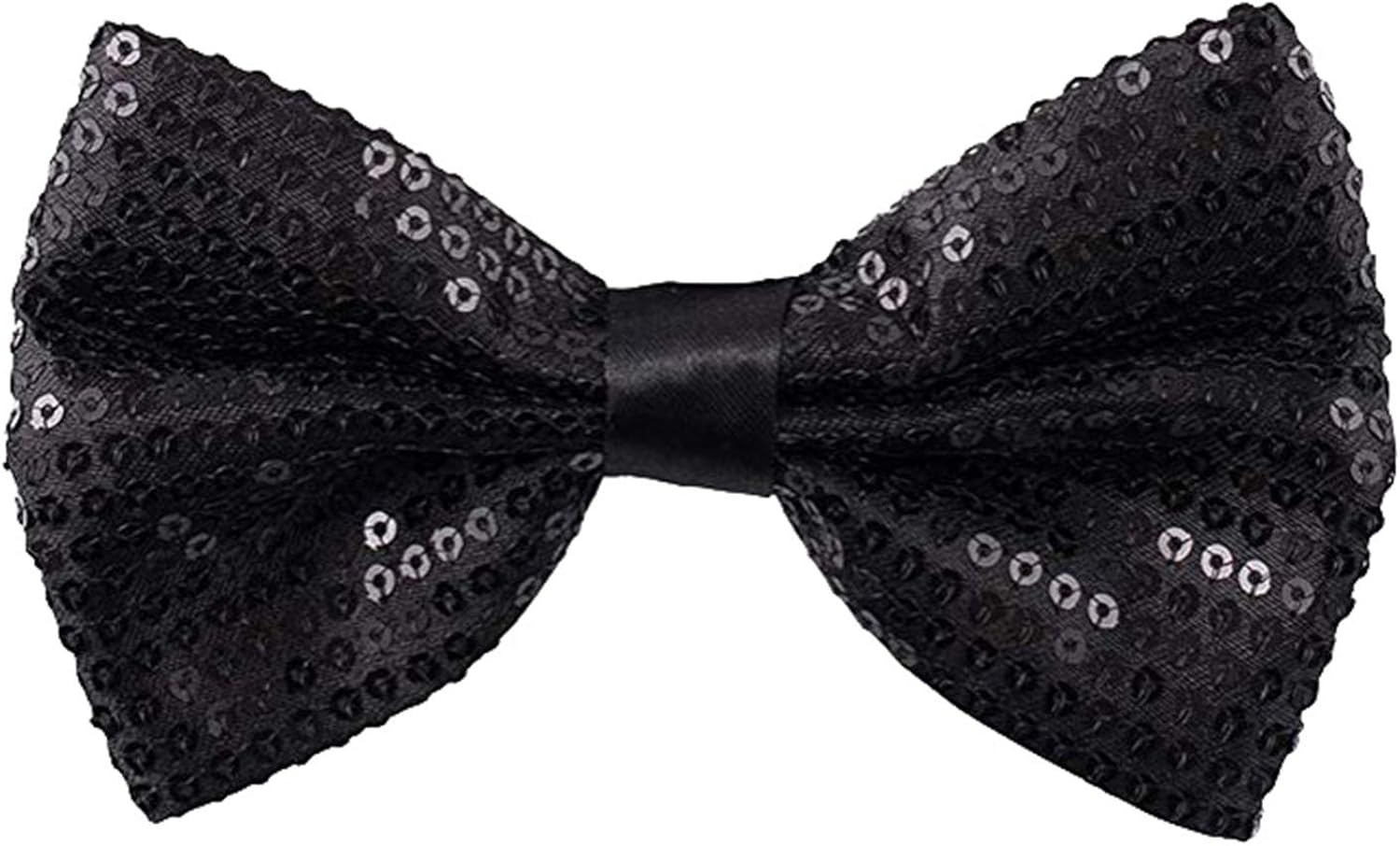 JIER Sequin Bow Tie Children's Sequin Bow Adjustable Sparkly Bow Ties