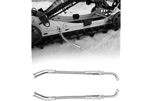 NAHNTAIPY Snowmobile Ice Scratcher Kit Fits for All Reverse and Non-reverse Gear Equipped Snowmobiles, for Track Heights 2-1/2" and Taller, 2PCS