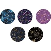 25pcs Sensor Covers for Libre 2/Libre 3, 5 Styles Tarot Card Adhesive Patches Sweat Proof Waterproof Adhesive Patches Sensors