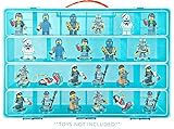 Life Made Better LEGO Ninjago Case, Toy Storage Carrying Box. Figures Playset Organizer. Accessories For Kids by LMB