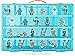 Life Made Better Carrying Case, Compatible with Lego Ninjago Mini Ninja Figurines, This Box is Not Created by Lego (Blue)